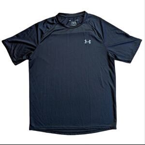 Under Armour The Tech Tee Tight Fight Sheer Workout Active Shirt